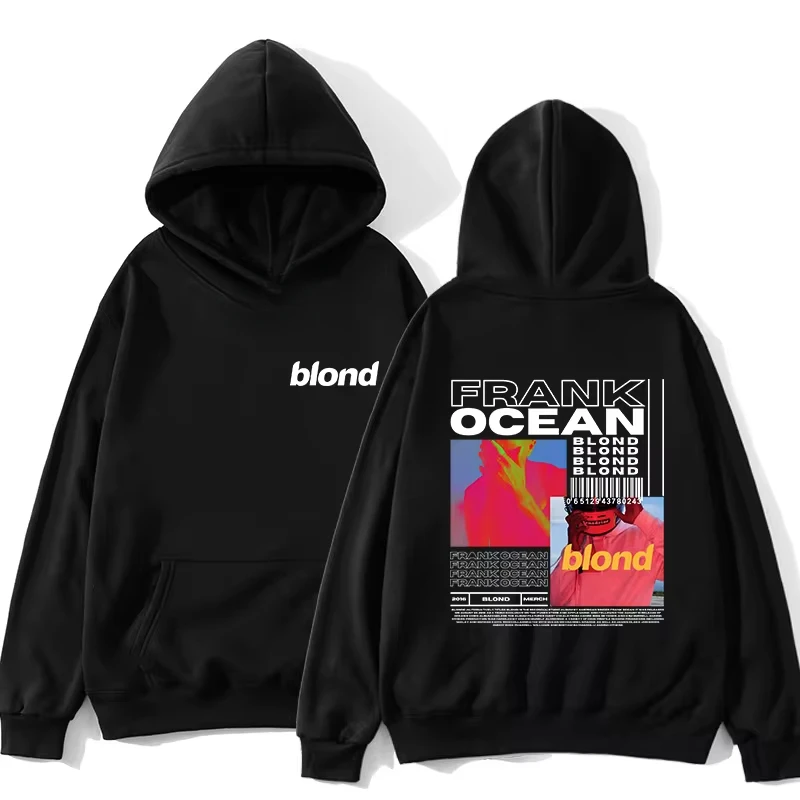Frank Ocean Merch Sweatshirt Blonde Album Hoodie Women Hip Hop Autumn Winter Sweatshirt Hoody 2