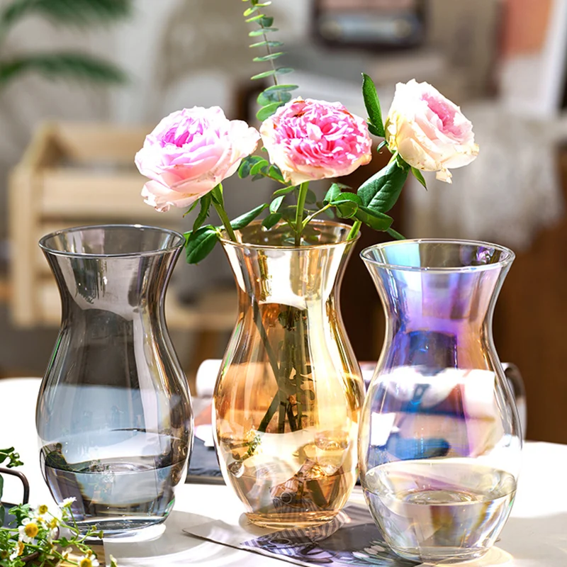 

Pots Decorative Items Vase Plant Modern Glass Wedding Nordic Style Vase Novelty Flower Design Vasi Per Fiori Household Products