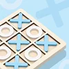 Parent-Child Interaction Wooden Board Game XO Tic Tac Toe Chess Funny Developing Intelligent Educational Toy Puzzles 5