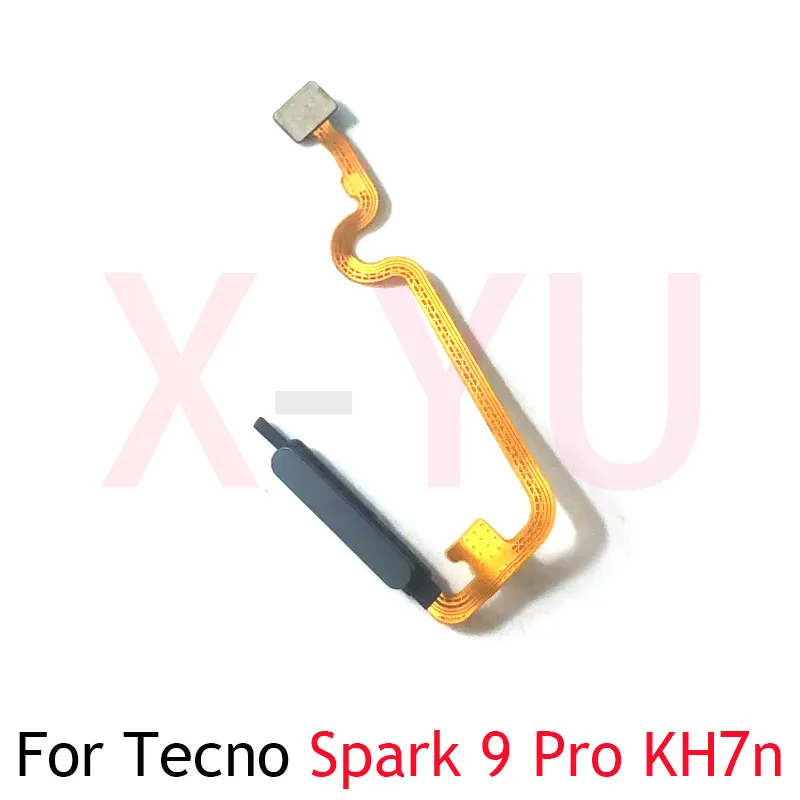 

For Tecno Spark 9 Pro KH7n KH7 Home Button Fingerprint Sensor Return Power Flex Cable