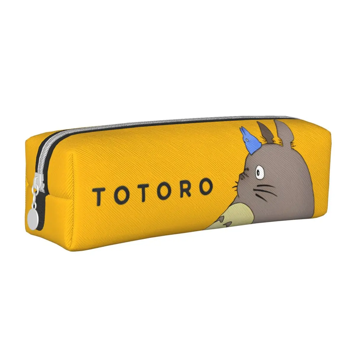 T-TotoroS Cartoon Pencil Case New Anime Pen Holder Bag Student Large Storage Office Zipper Pencilcase