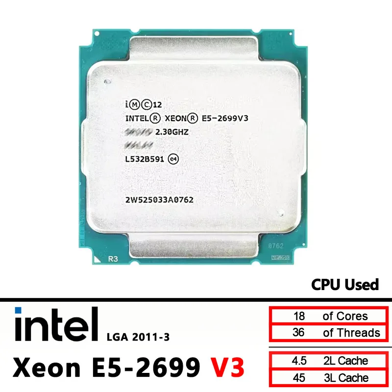 Processador Intel Xeon E5-2699 v3