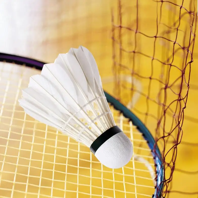 3pcs Badminton Shuttlecock King Duck Feather Shuttlecocks White Training Ball Shuttlecock High Speed Badminton Balls