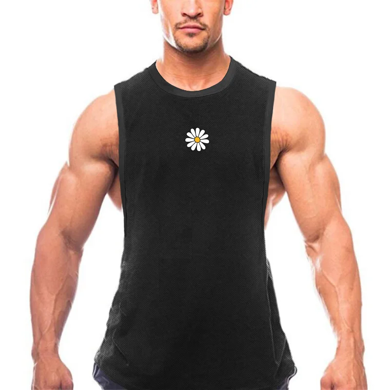 Tanio Summer New Fitness Sports Vest Mens Gym sklep