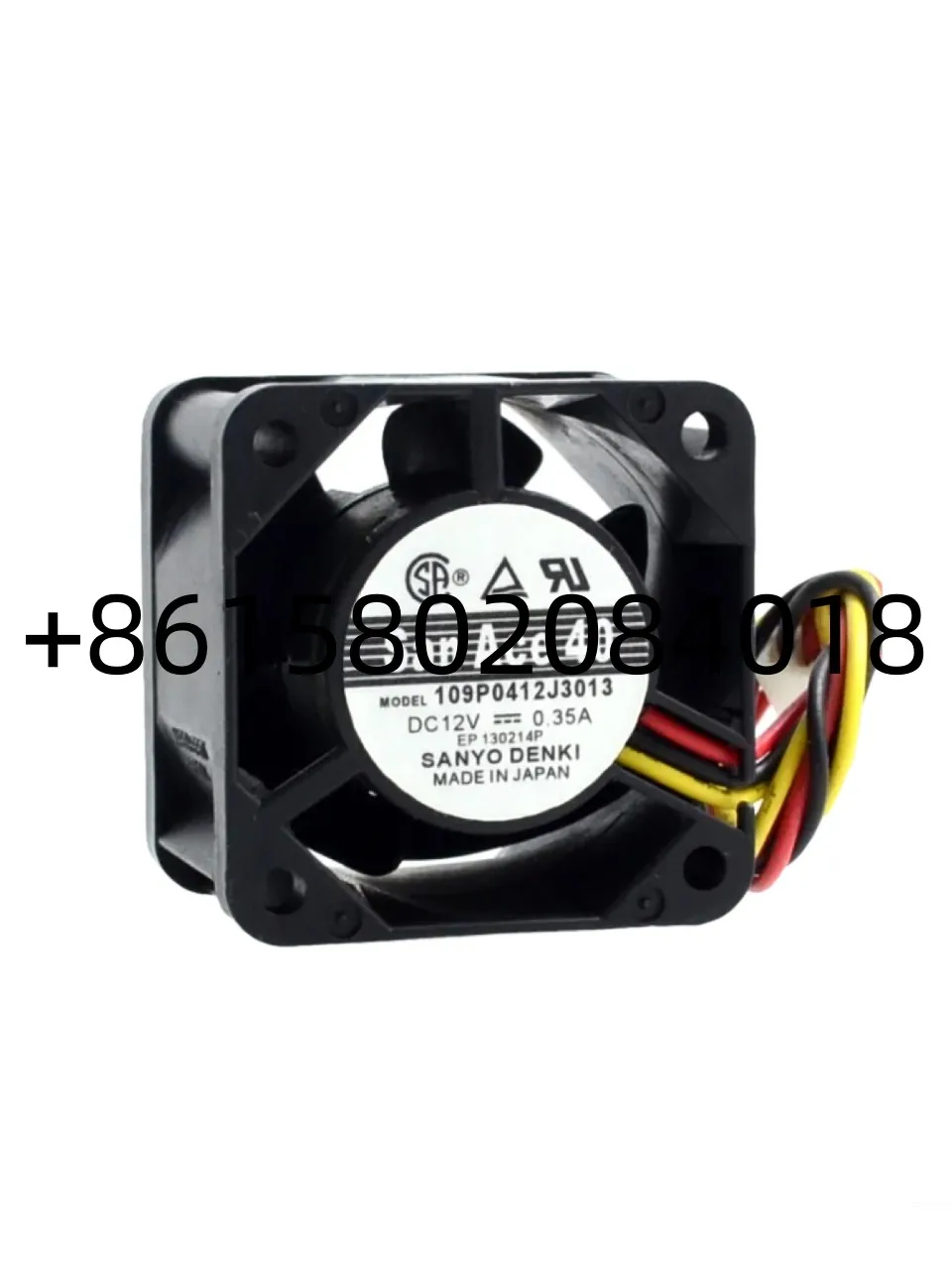 

New Original 40 4cm 40mm server fan 4028 40*40*28mm 12V 0.35A Server case cooling fan 109P0412J3013 with 3pin