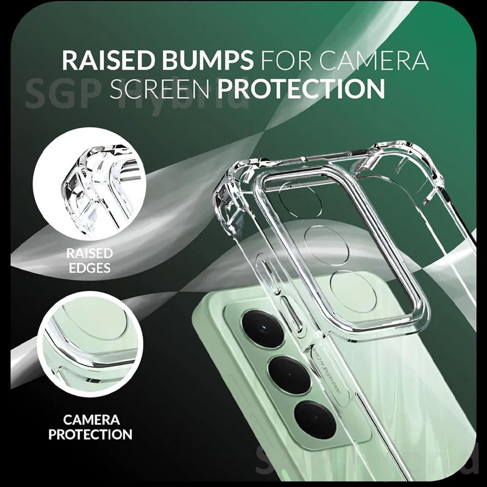 Clear Silicone Shockproof Case with Lens Protection