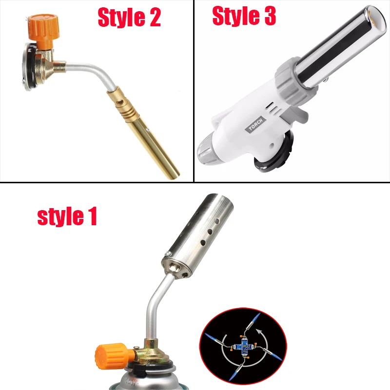 1pcs Butane Gas Welding Soldering Pipe Blow Torch Flamethrower Burner