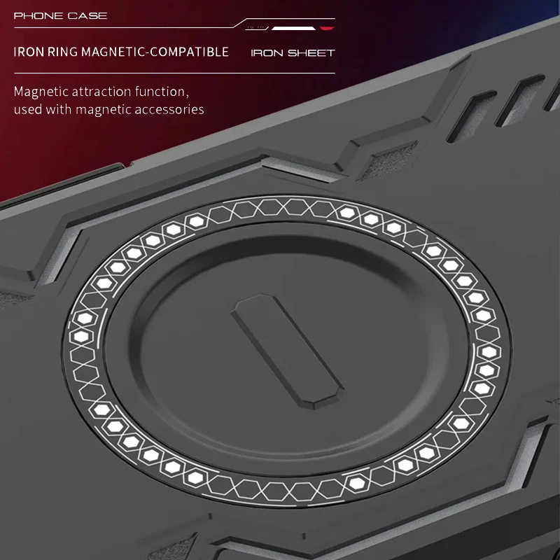 Mkej Coque Pour Honor 400 Dissipation De La Chaleur Coque, Mate Antichoc Anti-Chut Hybride TPU Et PC Housse Avec Magnetique Pour Honor 400 Étui, Vert