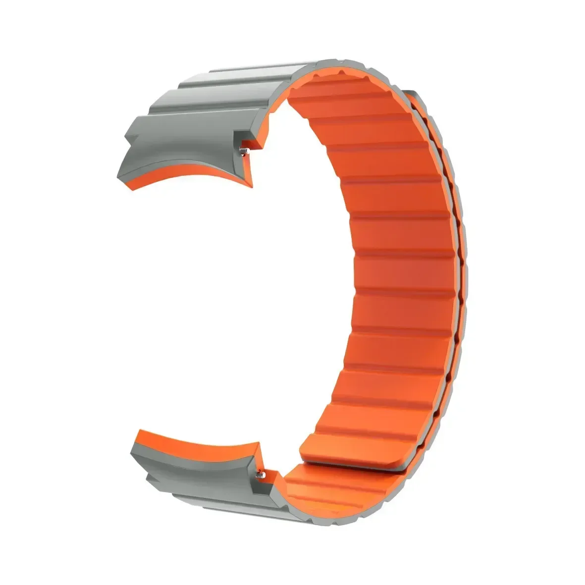 Magnetic Silicone Watch Strap with Seamless Fit