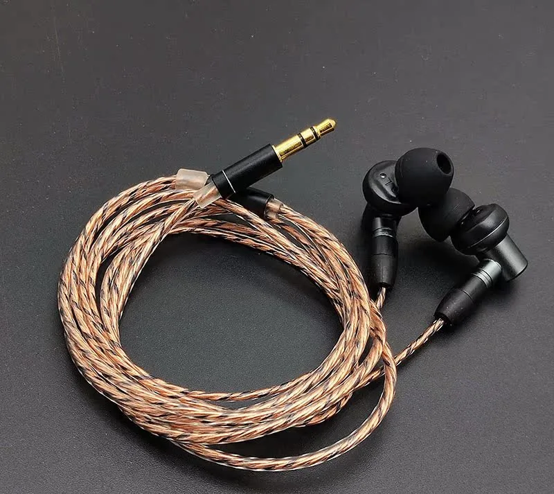 Audio-Technica pure original MMCX Headphones Modification Aluminum Alloy shell MMCX fever HIFI headset Earphone Cable