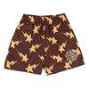 New Summer Eric Emanuel EE Basic Mesh Short Classic Floral Printed Gym Shorts Men's Gym Basketball Sports Beach Shorts 1