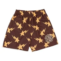 New Summer Eric Emanuel EE Basic Mesh Short Classic Floral Printed Gym Shorts Men's Gym Basketball Sports Beach Shorts 1