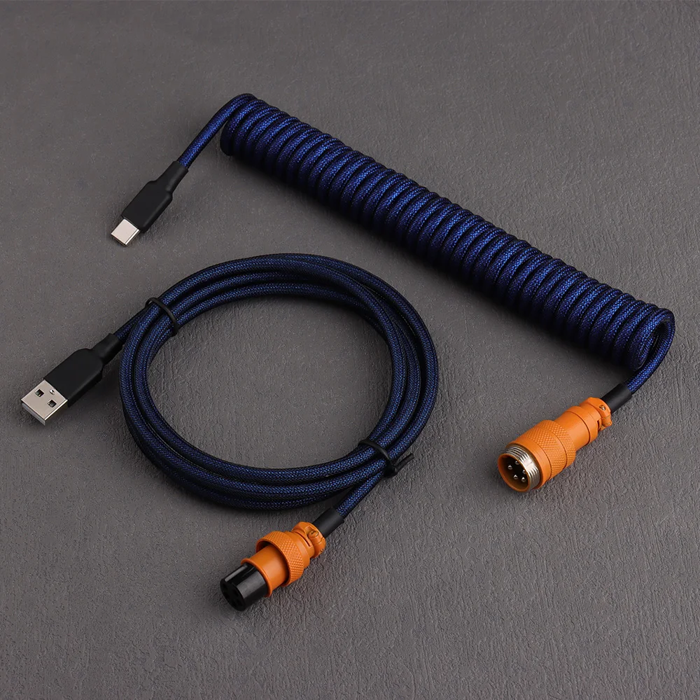 Tipo C Metal Textura Coiling, USB C