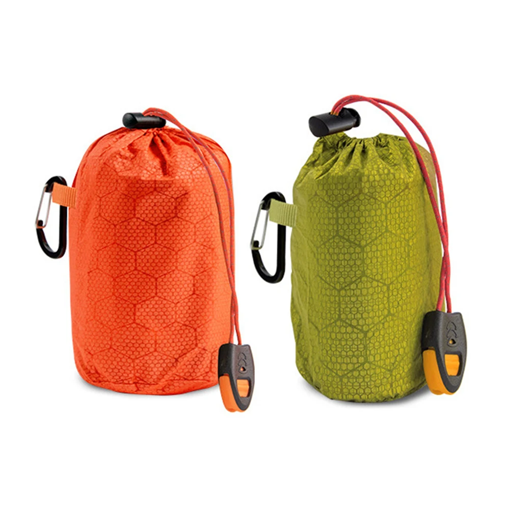 Portable Sleeping Pad Quilt PE Aluminum Film Warm Windproof Survival Blanket Waterproof Camping Outdoor Equipment