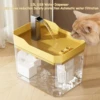 1500ml Pet water dispenser Plastic Automatic Circulating Water Feeder Cat Dog Water Dispenser with Pump Filtered Easy Clean