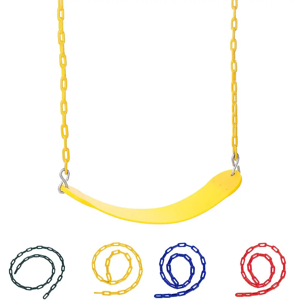 Swing Set  Accessory Replacement Swing Chain Plastic Coated Iron Chain Swing Accessories Kids Outdoor Sports Toy 3