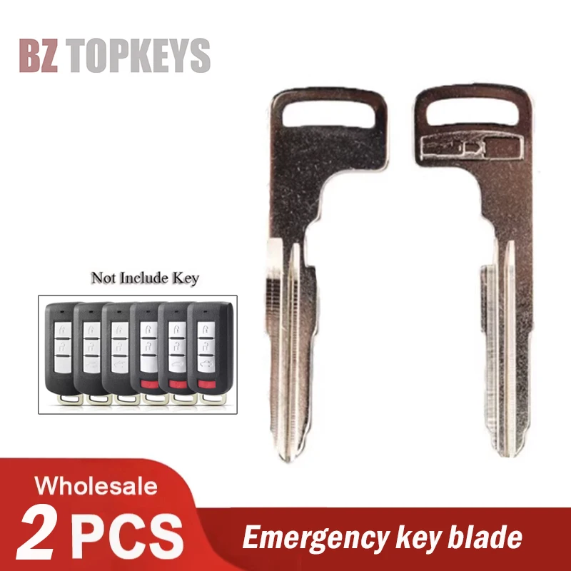 Key Fix Rvr 2pcs Car key blade blank for MITSUBISHI ASX Outlander Sport Pajero ...