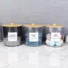 1pcs/2pcs Large Clear Laundry Container for Organizing, Plastic Laundry Dispenser Jars with 3 Bamboo Lids and 3 Labels 3
