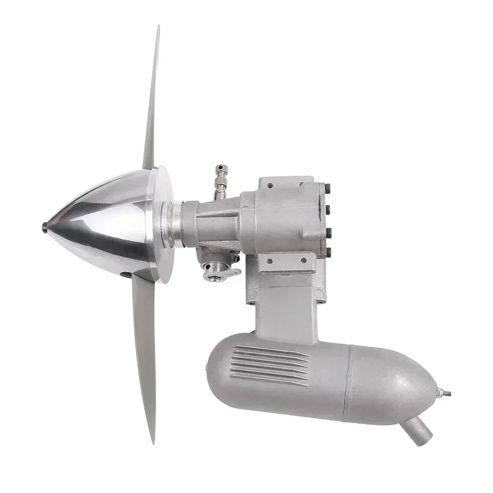 Hélice RC 51-95mm pour avions et drones, gros plan sur le bord d'attaque et la texture