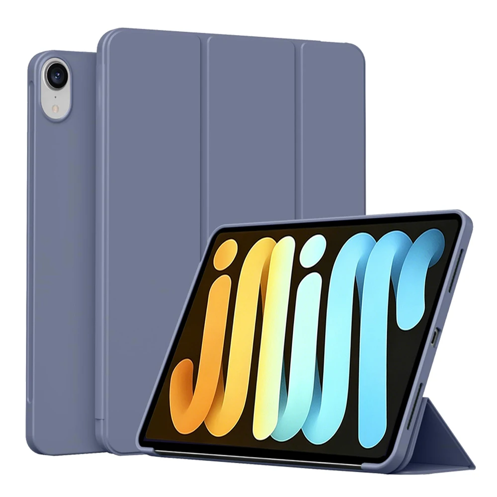 Premium Magnetic Flip Smart Cover with Soft Silicone Back