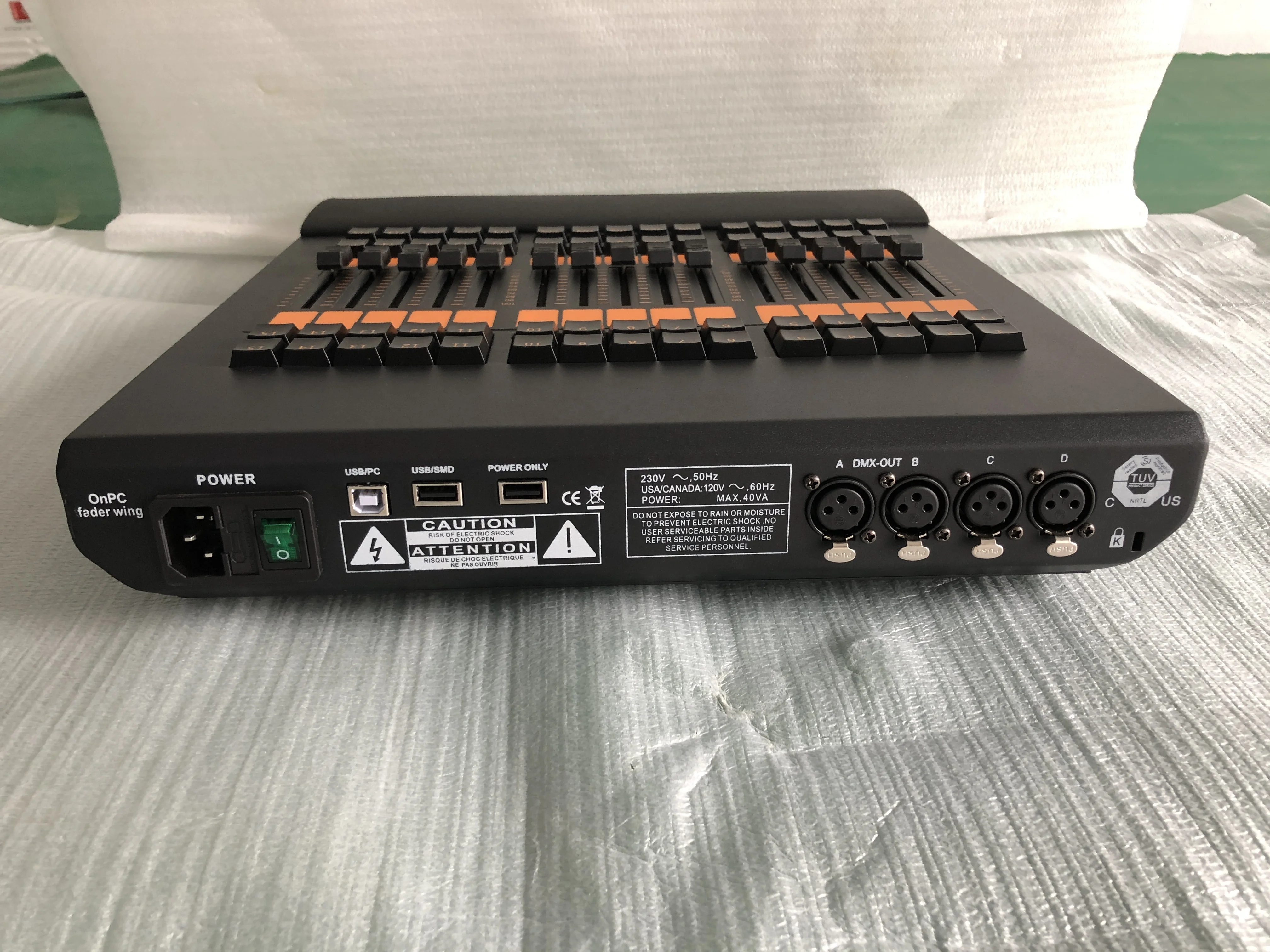 무대 조명 컨트롤러, 그랜드 Ma2, PC 페이더 윙, DMX512, DJ 조명 콘솔