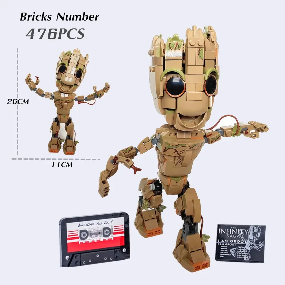 Building Block Toys Super Galaxy Heroes Compatible 76217 Building Block Bricks DIY Toy Gift Kid Boys Set Christmas Birthday