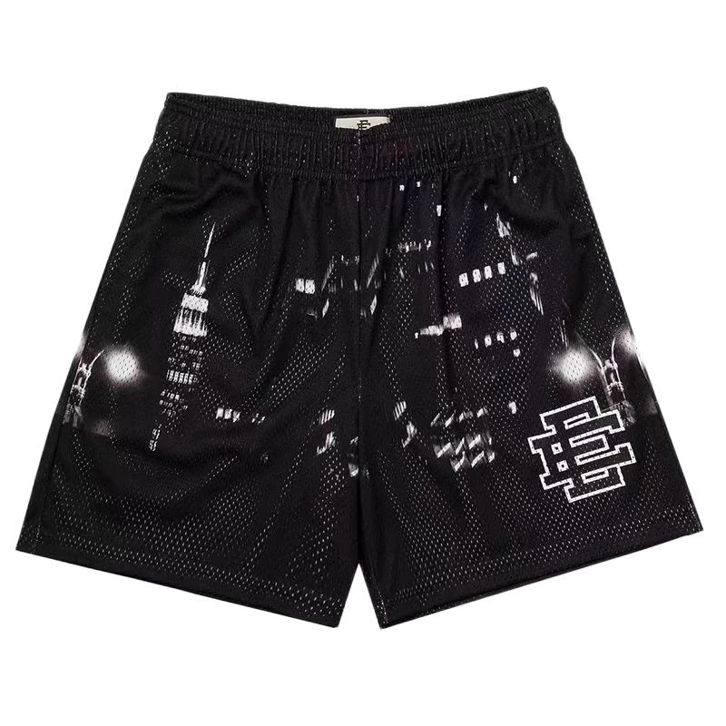 

EE Basic Short NEW YORK CITY SKYLINE 2023 men's casual shorts fitness sports pants summer gym workout mesh shorts men shorts