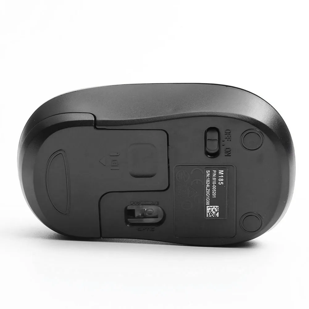 M185 Mini Wireless Mouse Comfortable Portable Mouse Mice 2.4GHz with USB Mini Receiver Small Hand for Windows/Mac OS/Linux