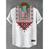 Native Pattern Hawaiian Shirt New Summer Short Sleeve Harajuku Hip Hop Streetwear Pure Elegant Shirts Casual Tops Men Clothing 1