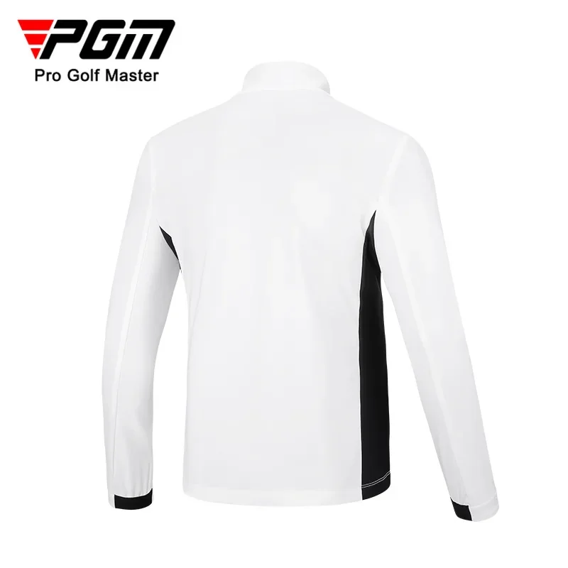 PGM Golf Men's Long Sleeve Jacket Autumn Winter Warm Light Heat Inner Coat Golf Wear for Men YF524