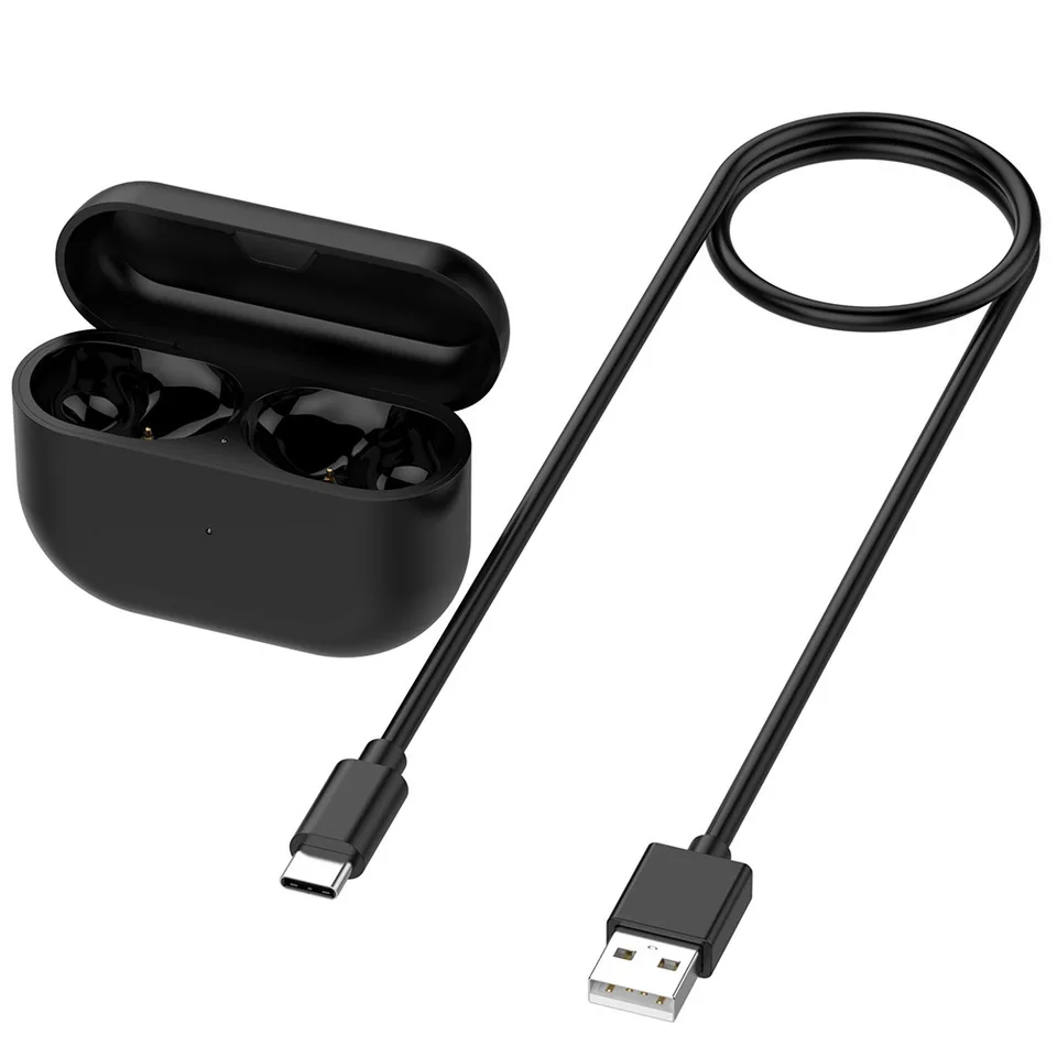 590mAh Wireless Earphone Charging Case with LED Indicator