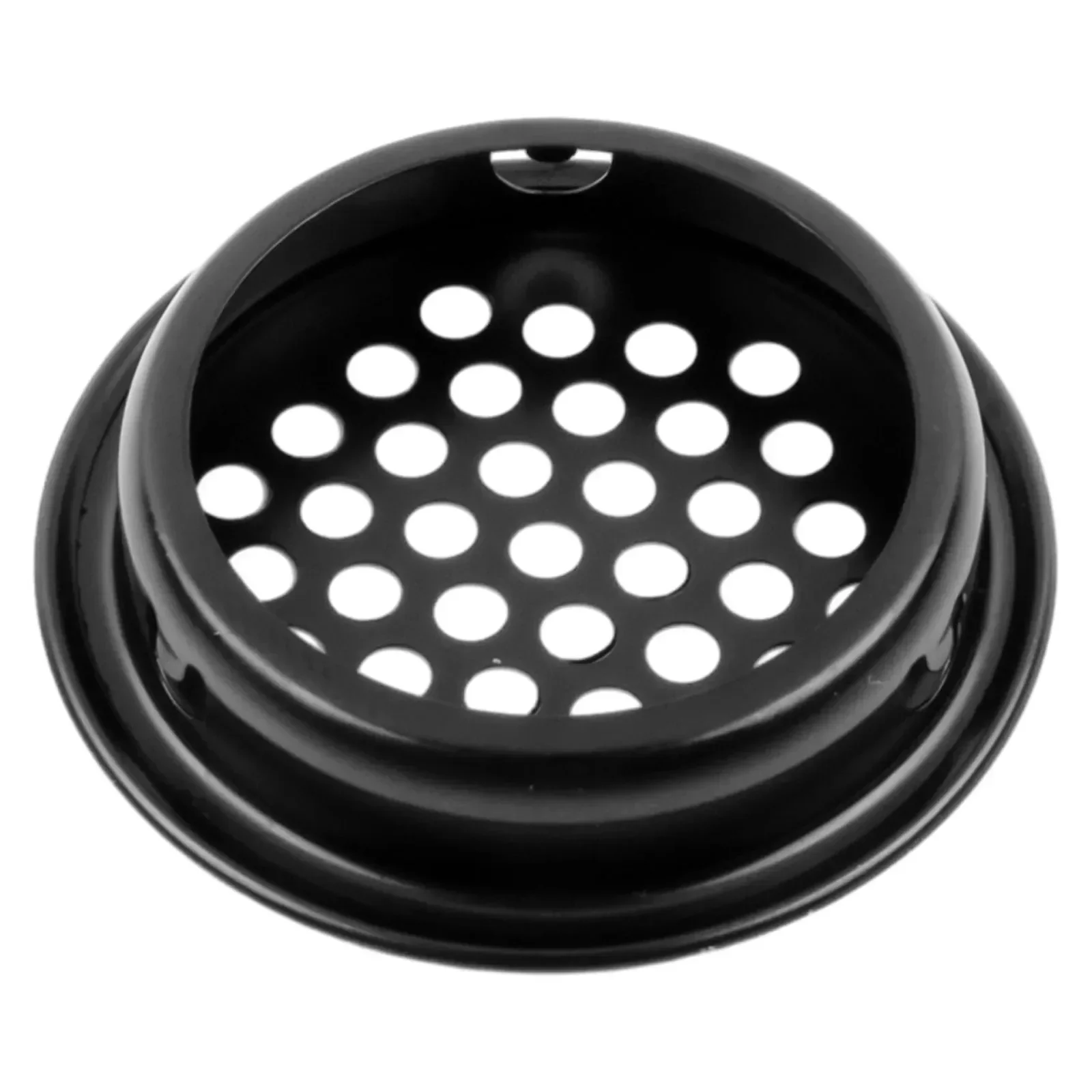 10pcs Wardrobe Cabinet Mesh Hole Air Vent Louver Ventilation Cover Stainless Steel Black Round Ventilation Grilles 35mm air vent grille,ventilation grille,air vent cover,ducting ventilation cover