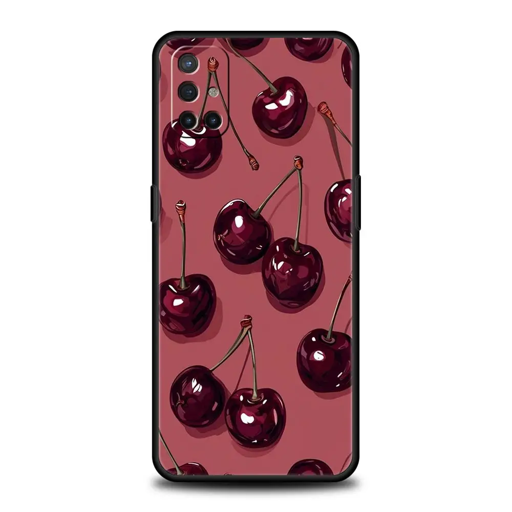 Elegant Red Cherry Soft Phone Case - Durable and Stylish Protective Cover
