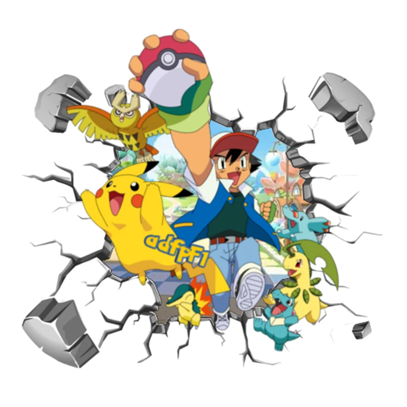 Pokemon anime cartaz dos desenhos animados papel de parede
