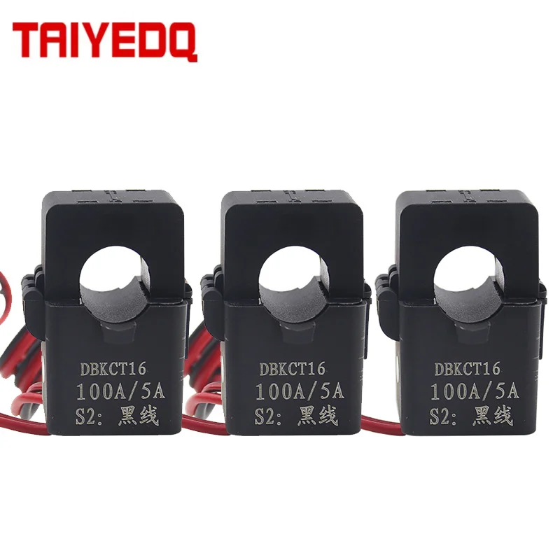 Mini Transformador Atual do Núcleo Rachado tipo Aberto Kct16 50a 100a 150a 200a ct tipo da Curvatura Peças