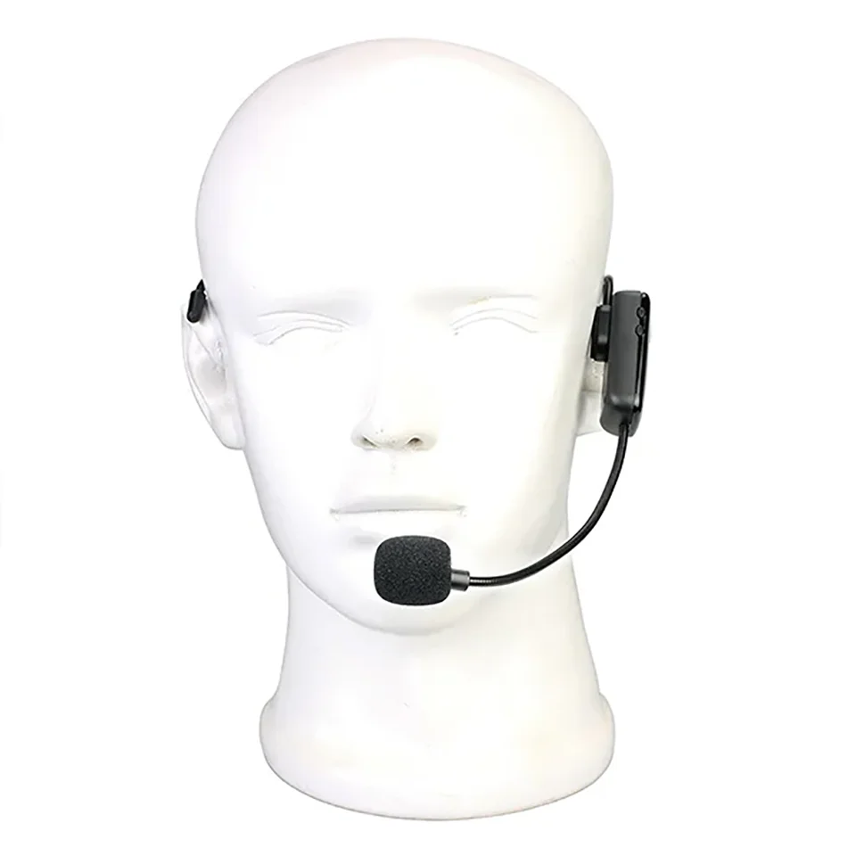 RETEKESS TR503 Wireless Microphone Condenser Headset Megaphone Radio Mic FM 87-108MHz for Loudspeaker Teaching Meeting Guide