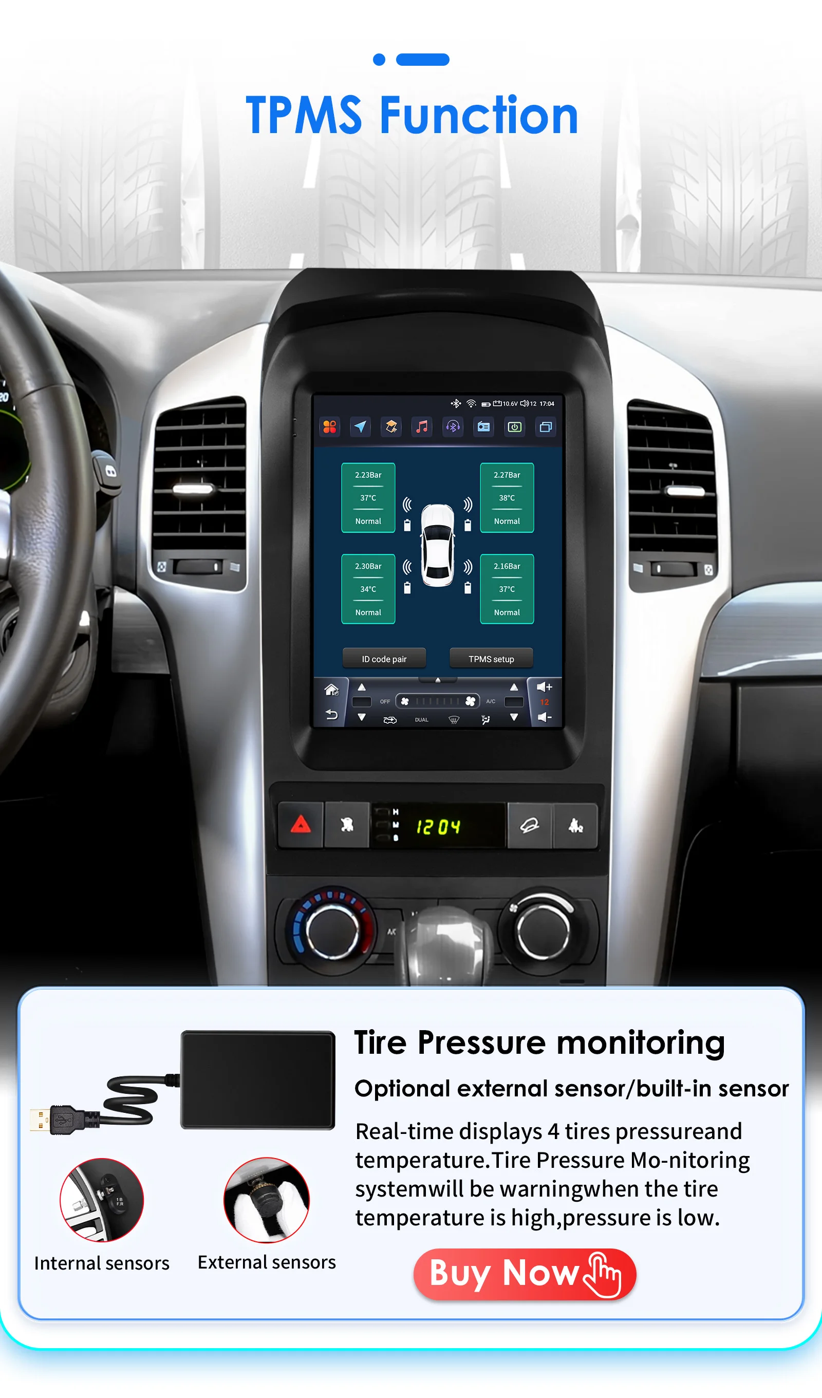Android Auto Radio Player Multimedia für Chevrolet Captiva 2006-2012 Carplay Autoradio Android Auto GPS Intelligente Bildschirm Wifi – Detail 25