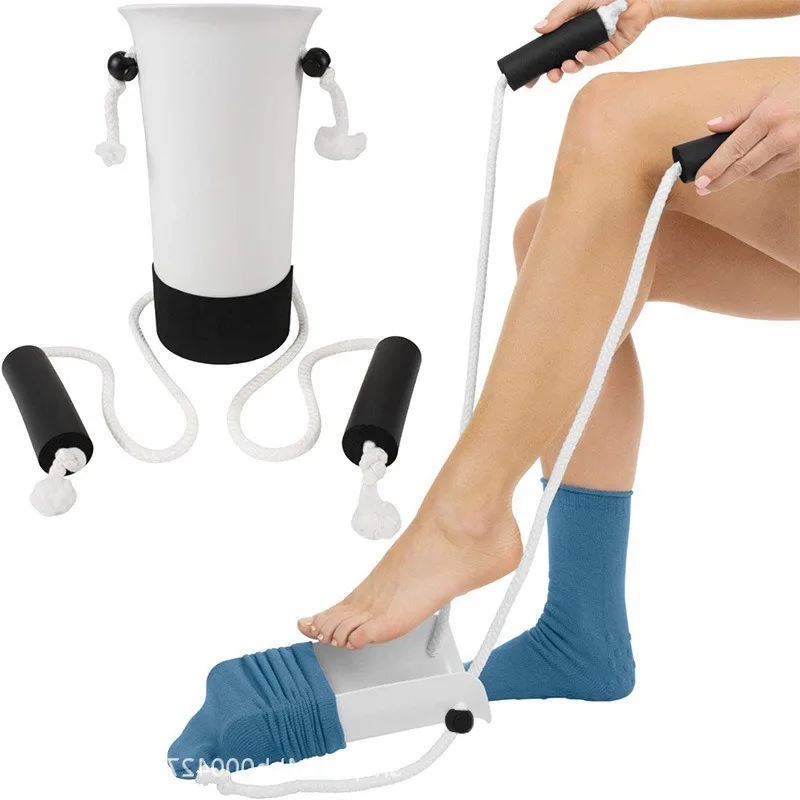 Sock Aid Helper Non Slip Design No Bending Required for Elderly Seniors Arthritis Patients Post Surgery Recovery Home Use