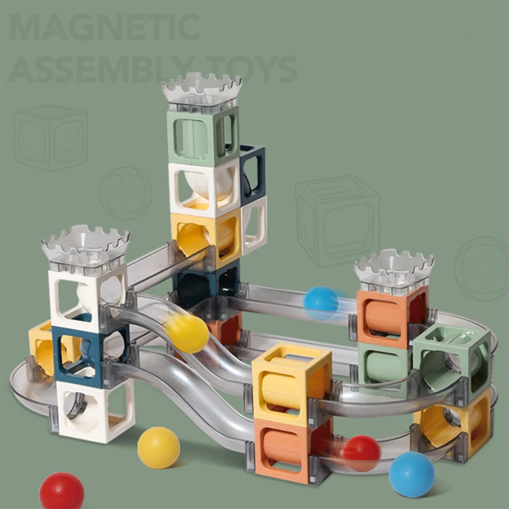 Magnetic Tiles Building Blocks Set Preschool Educational Construction Kit DIY Creative 3D Magnetic Toys