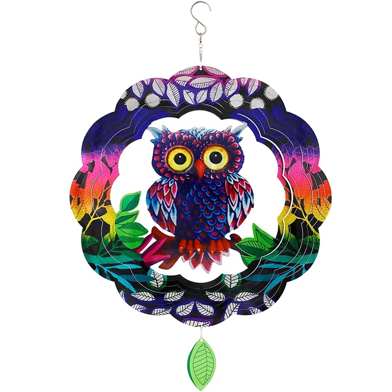 Hot Yo-Wind Spinners Home Garden Decor, Patio Yard Backyard Outdoor Art Decorazioni Esterne 12 Pollici Wind Spinner Regali Per Prato