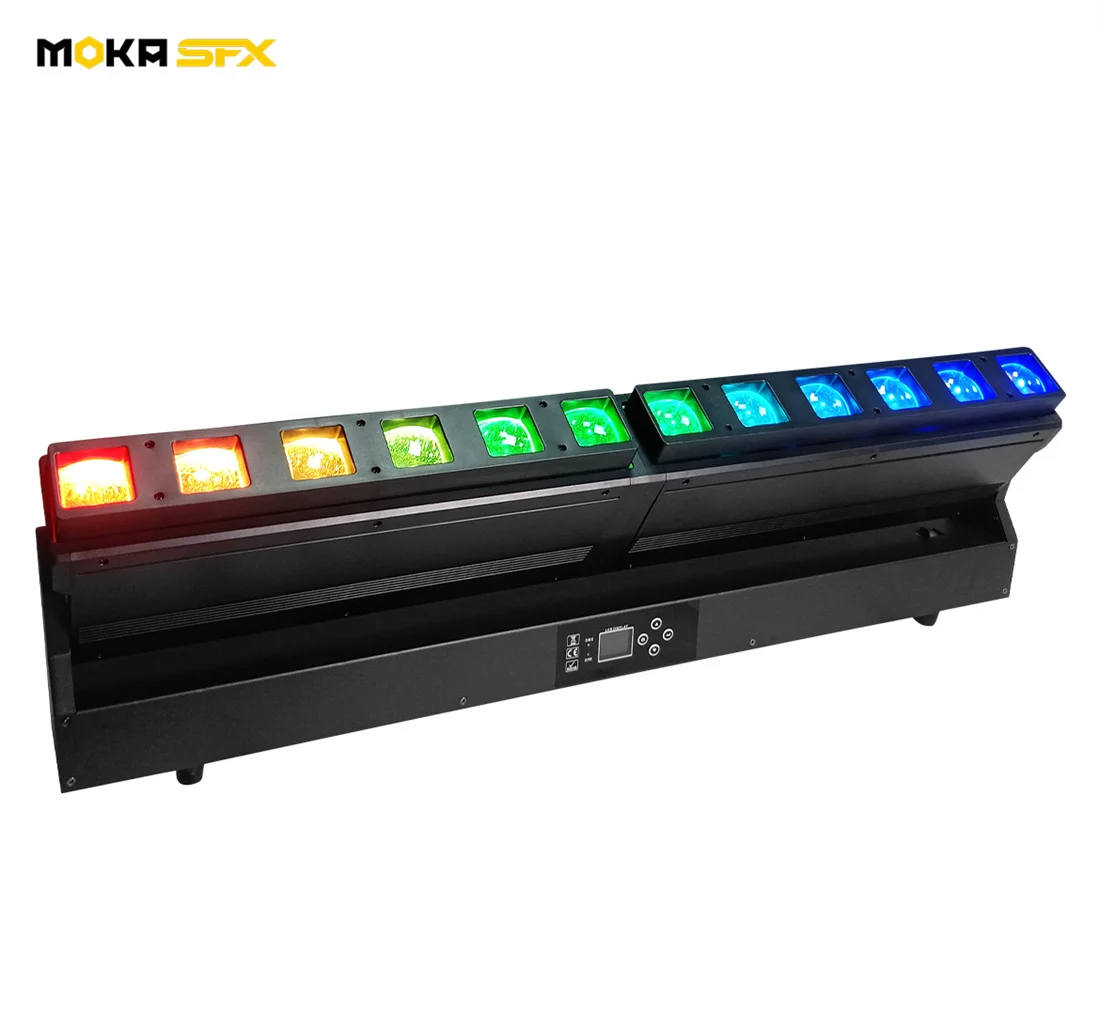 MOKA SFX 12x40 Вт Pixel Beam Bar Light Moving Head DMX Zoom Wash