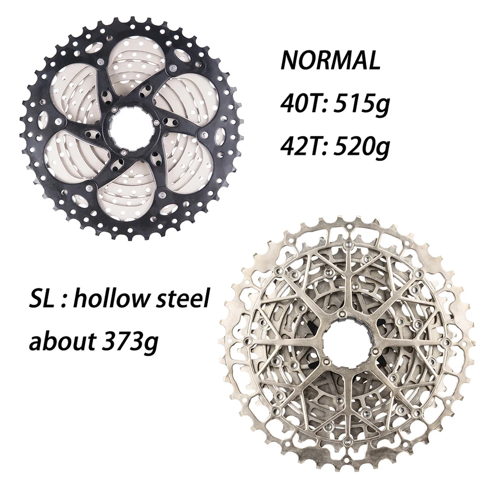 ZTTO MTB 9 Speed SL 11-40T 11-42T Cassette U4000 9speed 11- 42