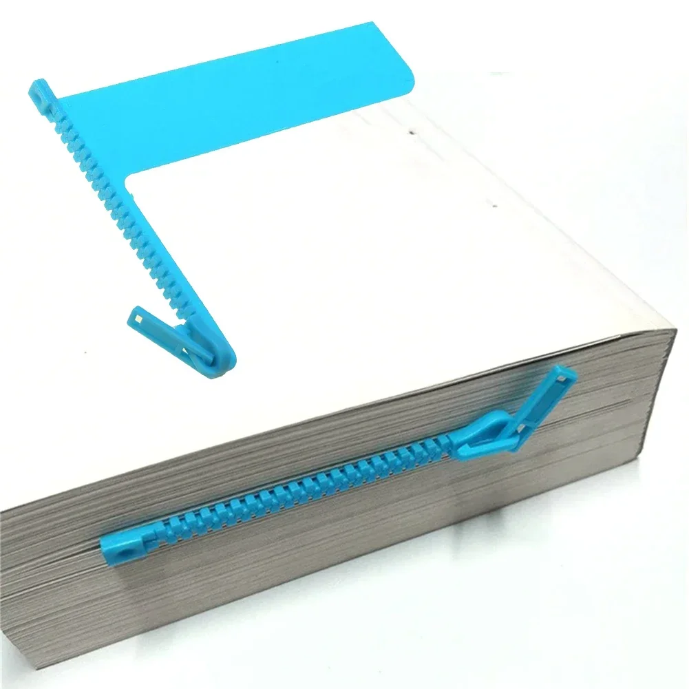 1Pc Creative Zipper Bookmark Kids Funny Reading Book Folder Page Clip Cute Book Mark Novelty Stationery Gift For Boys Girls metal bookmark bookmark page holder bookmarks stationery supplies bookmark holder