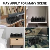 8/6/4 Slots Pistol Rack Gun Safe Glock Stand EVA Foam Unversal Handgun Holder Weapons Storage Support Airsoft Accessories 6