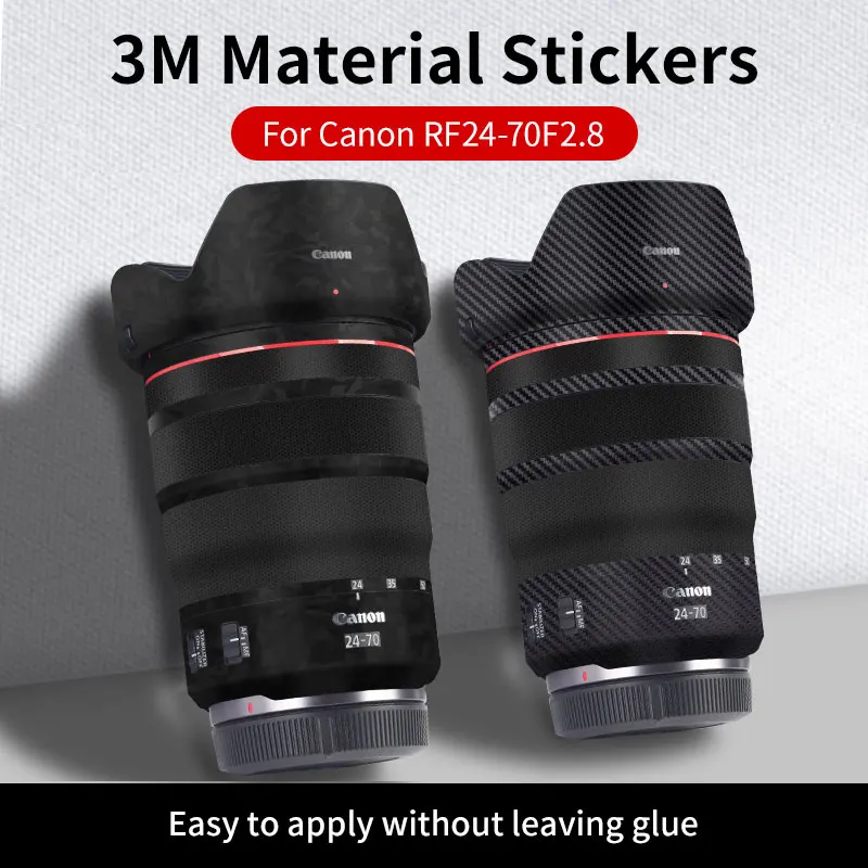 For Canon Camera Lens Stickers RF24-70mm F2.8 L IS USM Lens Skin ornament 3M material protective film