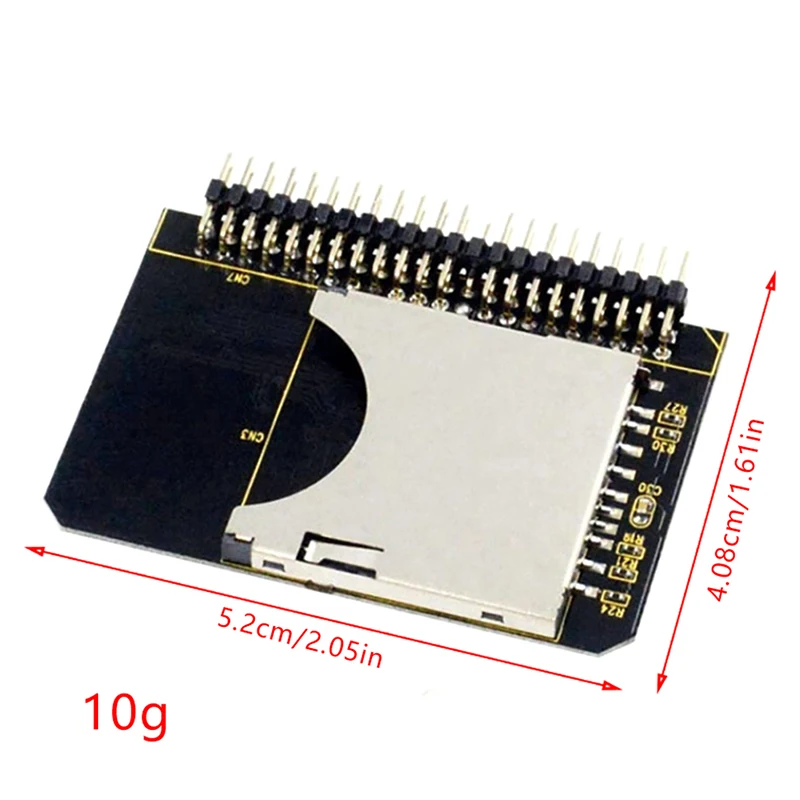 SD rty hogy 2.5 hüvelykes Jászkeszeg Adapter SDHC/SDXC memória rty átalakító hogy Notebook Merevlemez 44 hajcsat Apaállat Kinyitás 44 hajcsat Adapter SD 3.0 átalakító