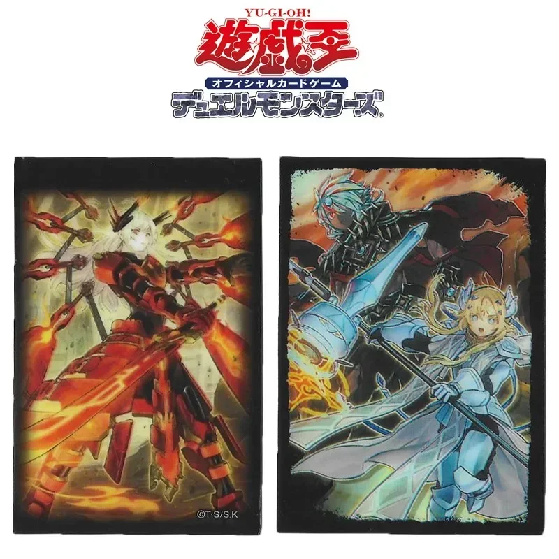 50pcs Yu Gi Oh Tearalaments Haufenis Dragon Collection Card Case Sleeve  Flash Card Sleeve PTCG Collection Card Protective Case - AliExpress 26