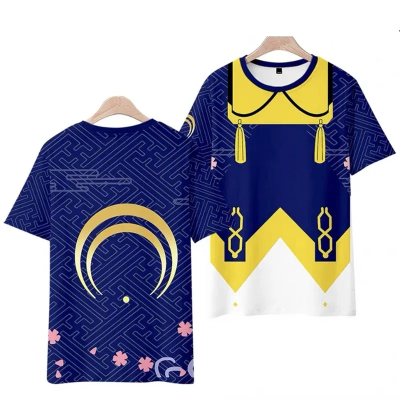 Touken ranbu 3d t-shirt cosplay game anime sport men women t-shirts tops o-neck short sleeve boy girl t-shirts shirt clothes