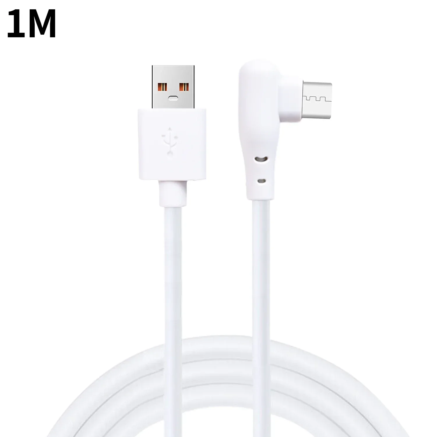 High-Speed 66W 6A USB-C Fast Charging Cable with 90-Degree Elbow Design