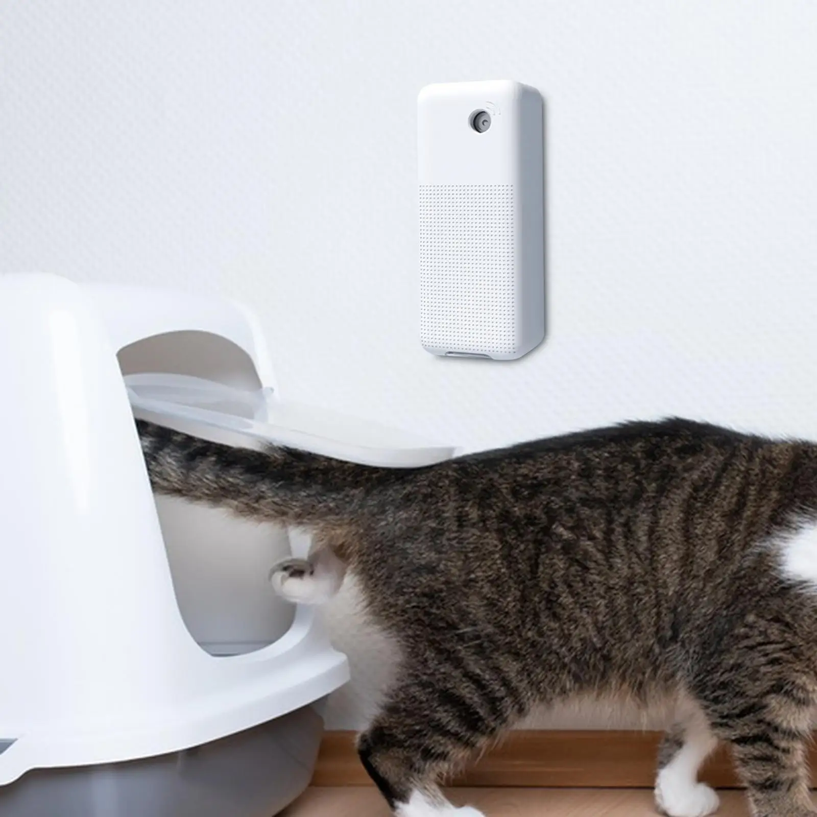 

Smart Cat Litter Odor Remover Cat Toilet Smell Cleaner for Pet Litter Tray
